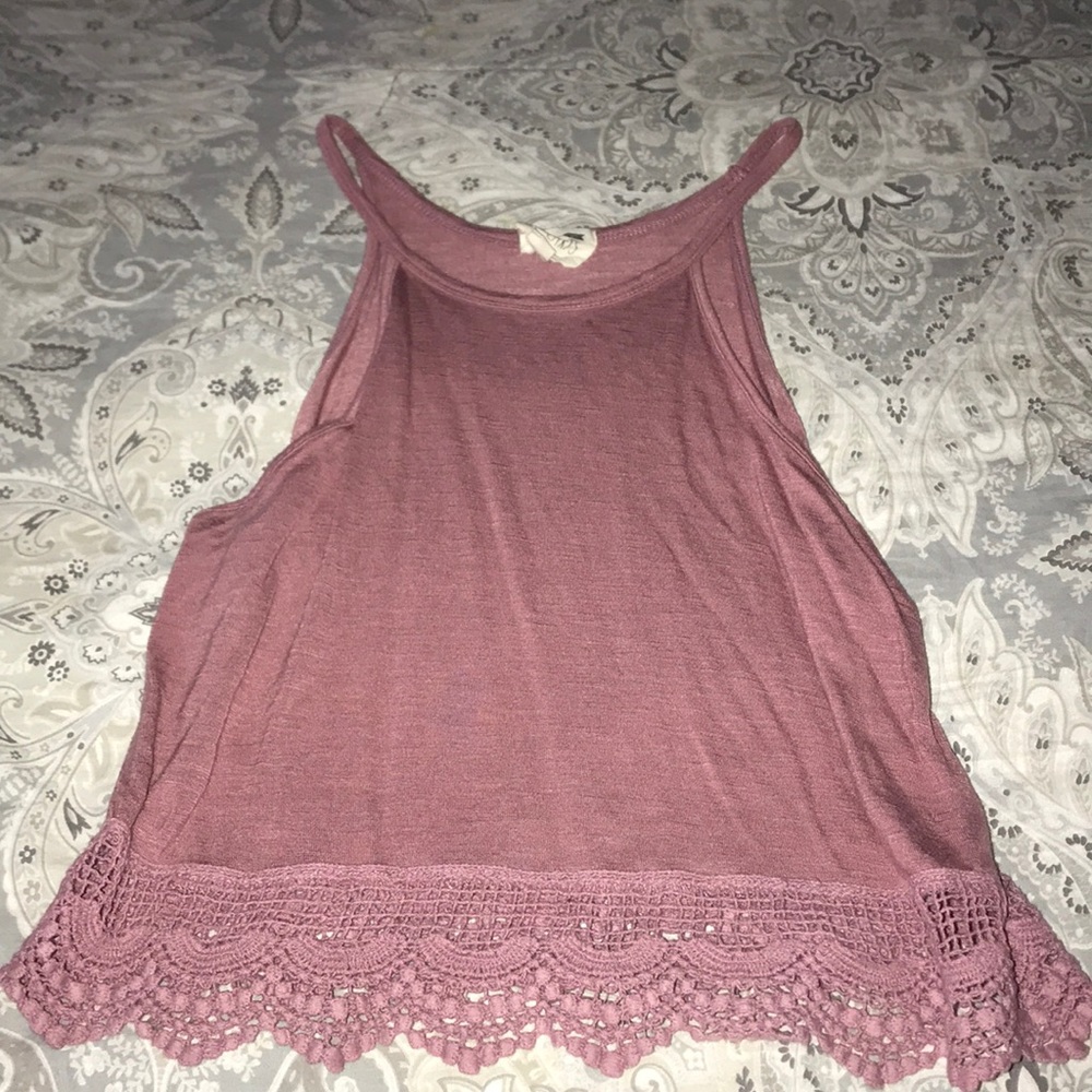 Pink/purple tank top